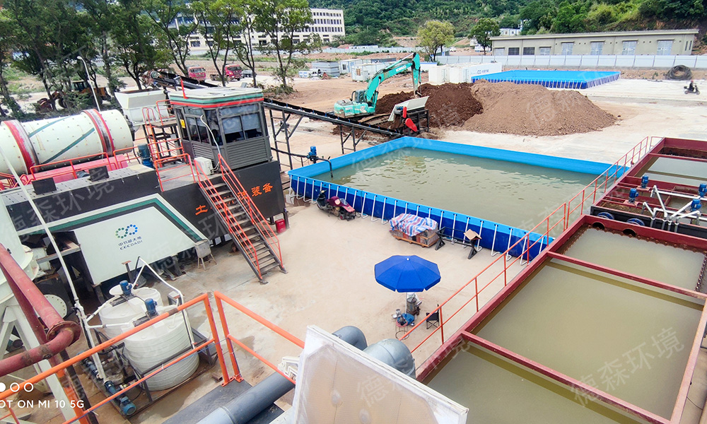 為土壤修復(fù)而生！德森土壤淋洗修復(fù)設(shè)備“秀”給你看