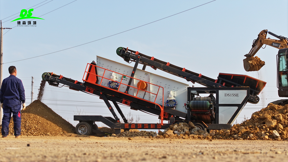 應(yīng)急響應(yīng)新裝備，德森環(huán)境篩分車(chē)實(shí)現(xiàn)快速作業(yè)閉環(huán)