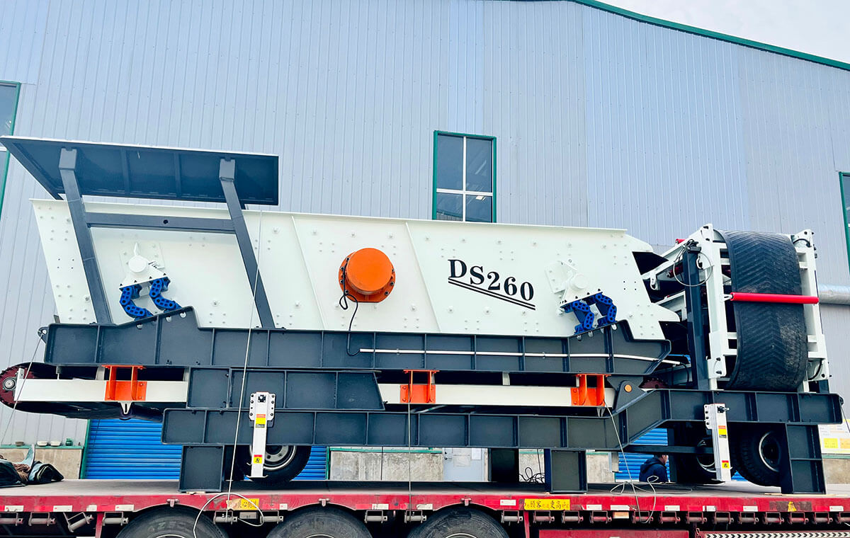 垃圾填埋場移動篩分項目—發(fā)車儀式