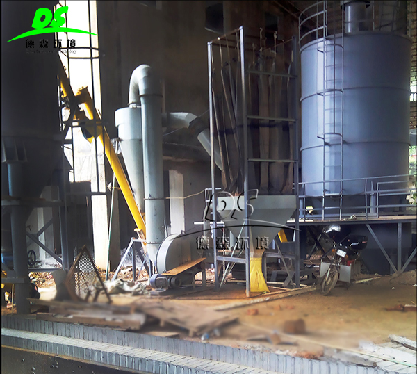 豎式燒結(jié)機安裝現(xiàn)場